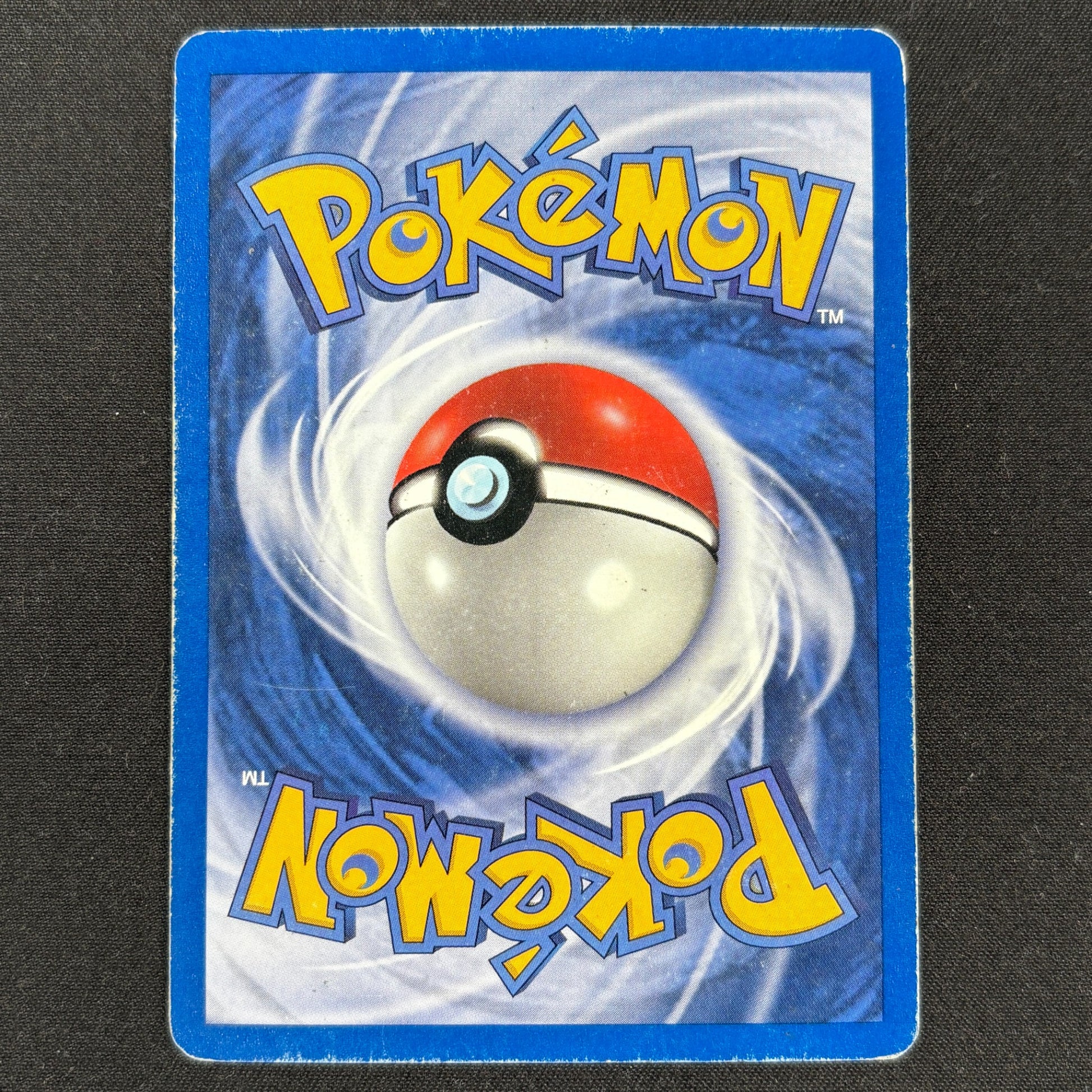 Pokémon Machomei 8/102 Holo Basis Set 1. Edition Deutsch Rückseite