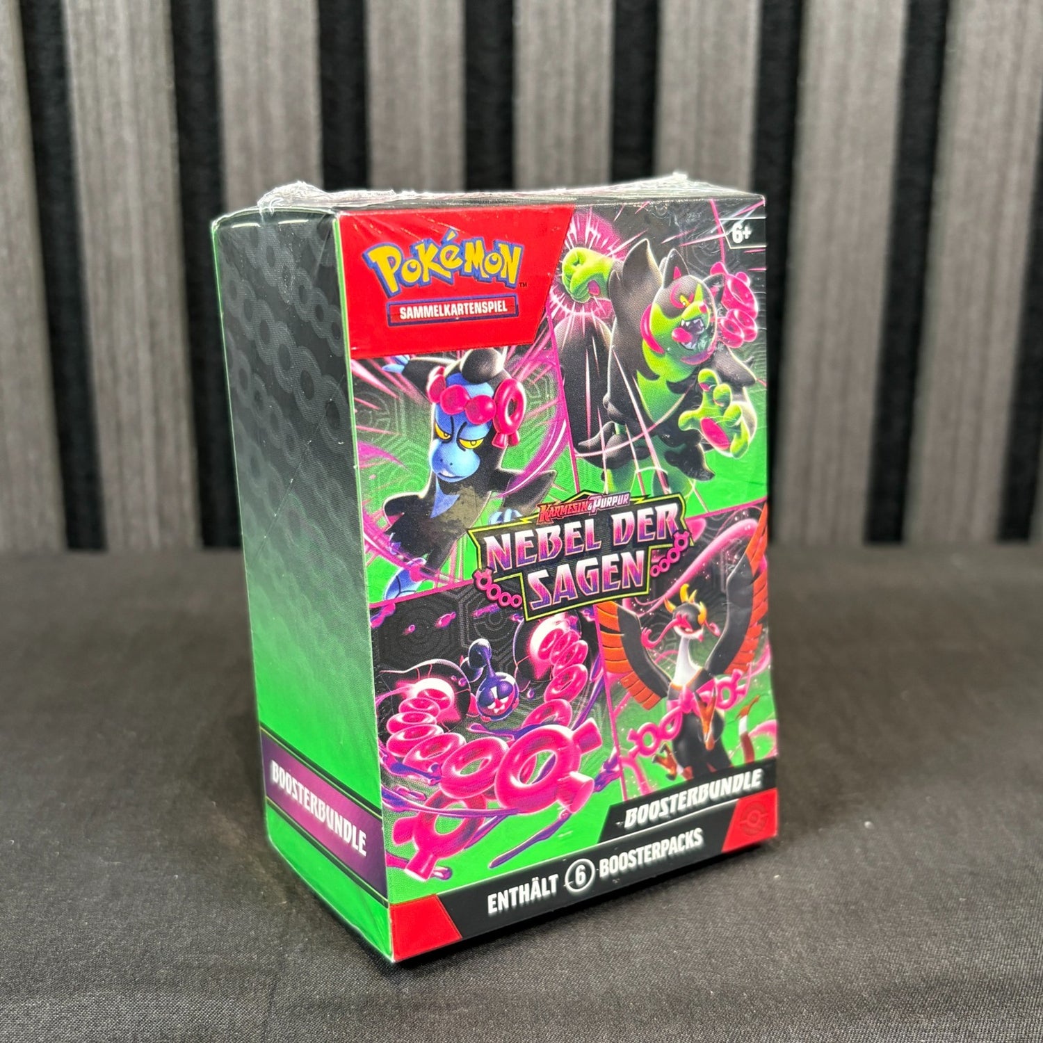Pokemon Nebel der Sagen Booster Bundle Deutsch neu ovp versiegelt Vorderseite