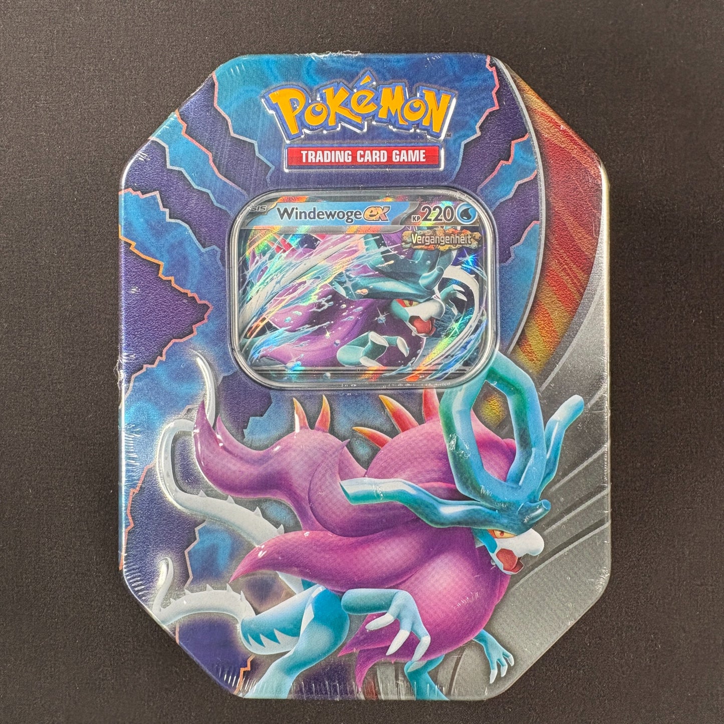Pokémon Paradoxclash Tin Windewoge-ex Deutsch original versiegelt Vorderseite