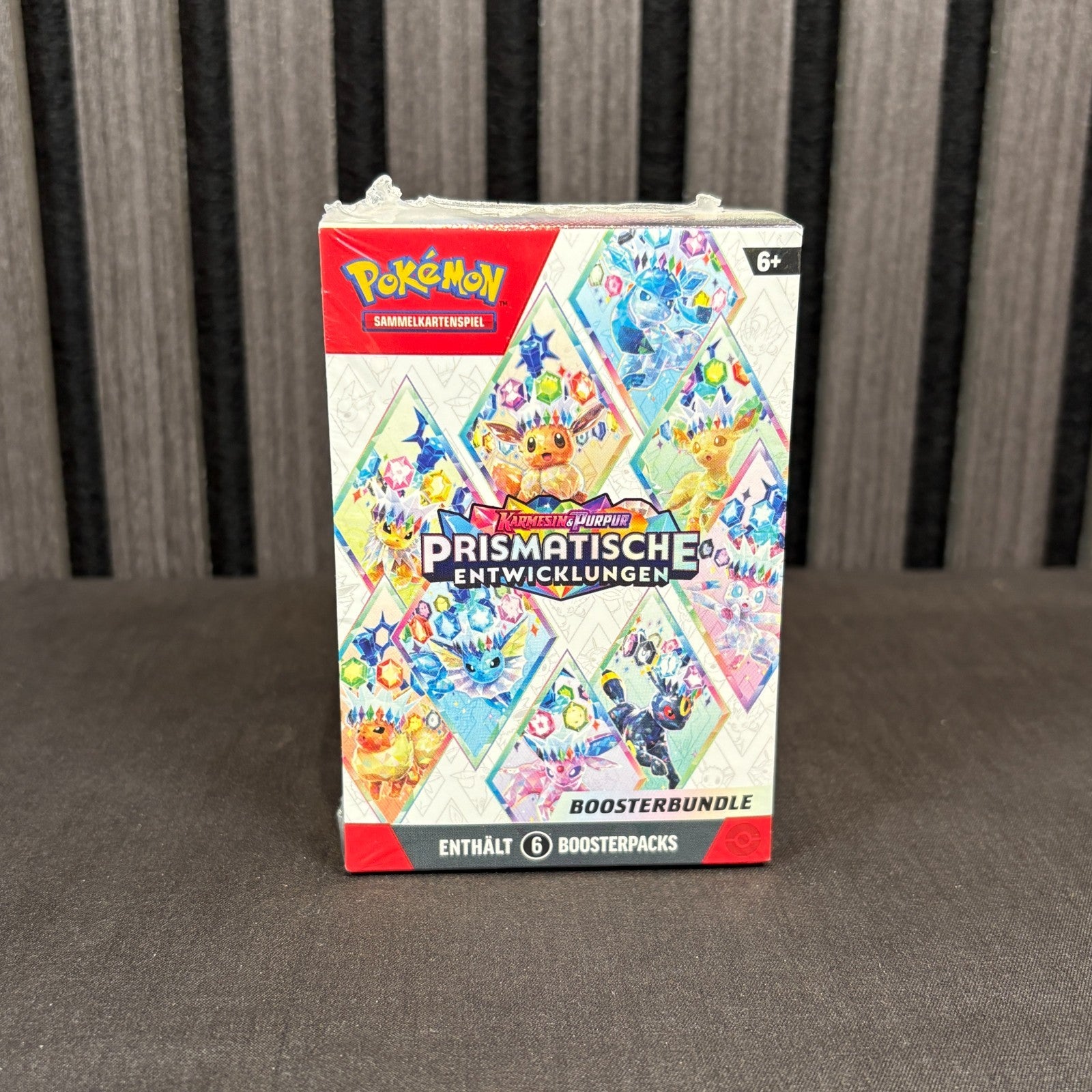 Pokémon Prismatische Entwicklungen Booster Bundle Detailansicht