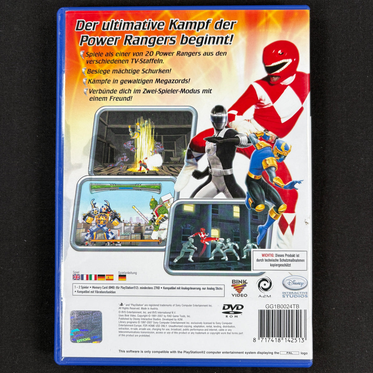 Power Rangers Super Legends für PS2 – Produktfoto 2