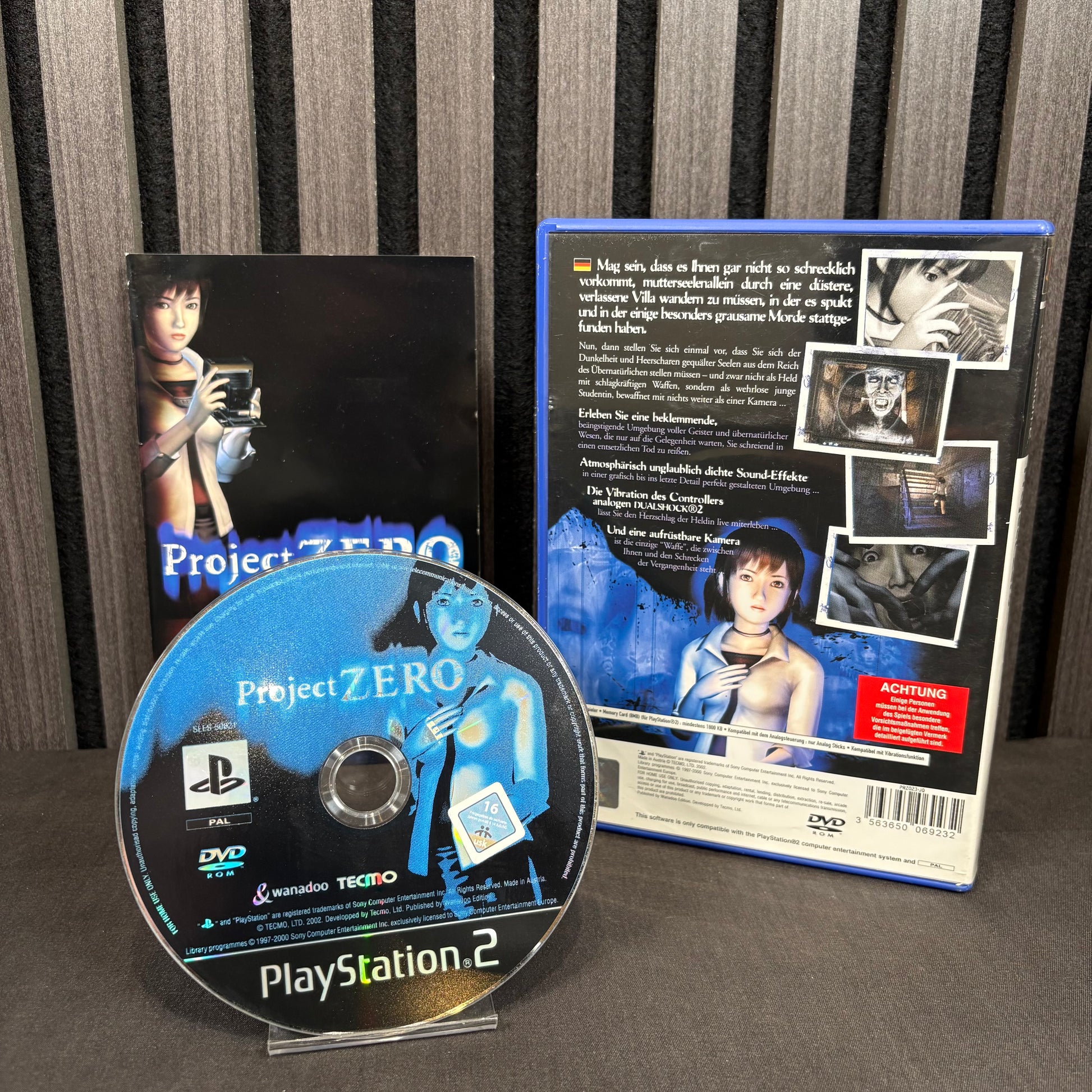 Project Zero PS2 CIB komplett Disc Anleitung OVP