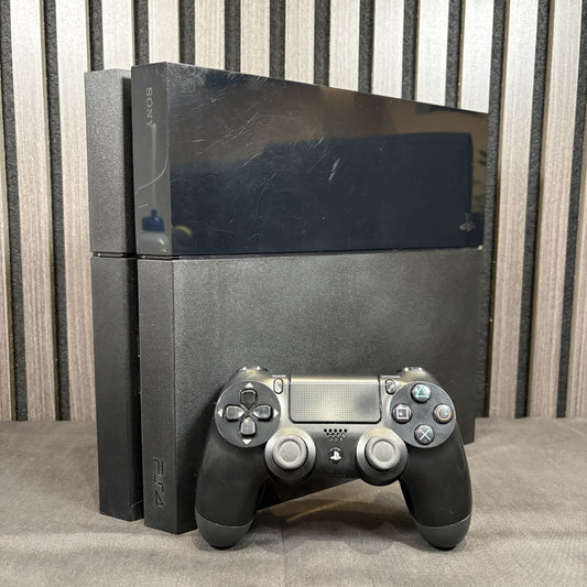 Sony PlayStation 4 PS4 500GB Schwarz Konsole Vorderansicht