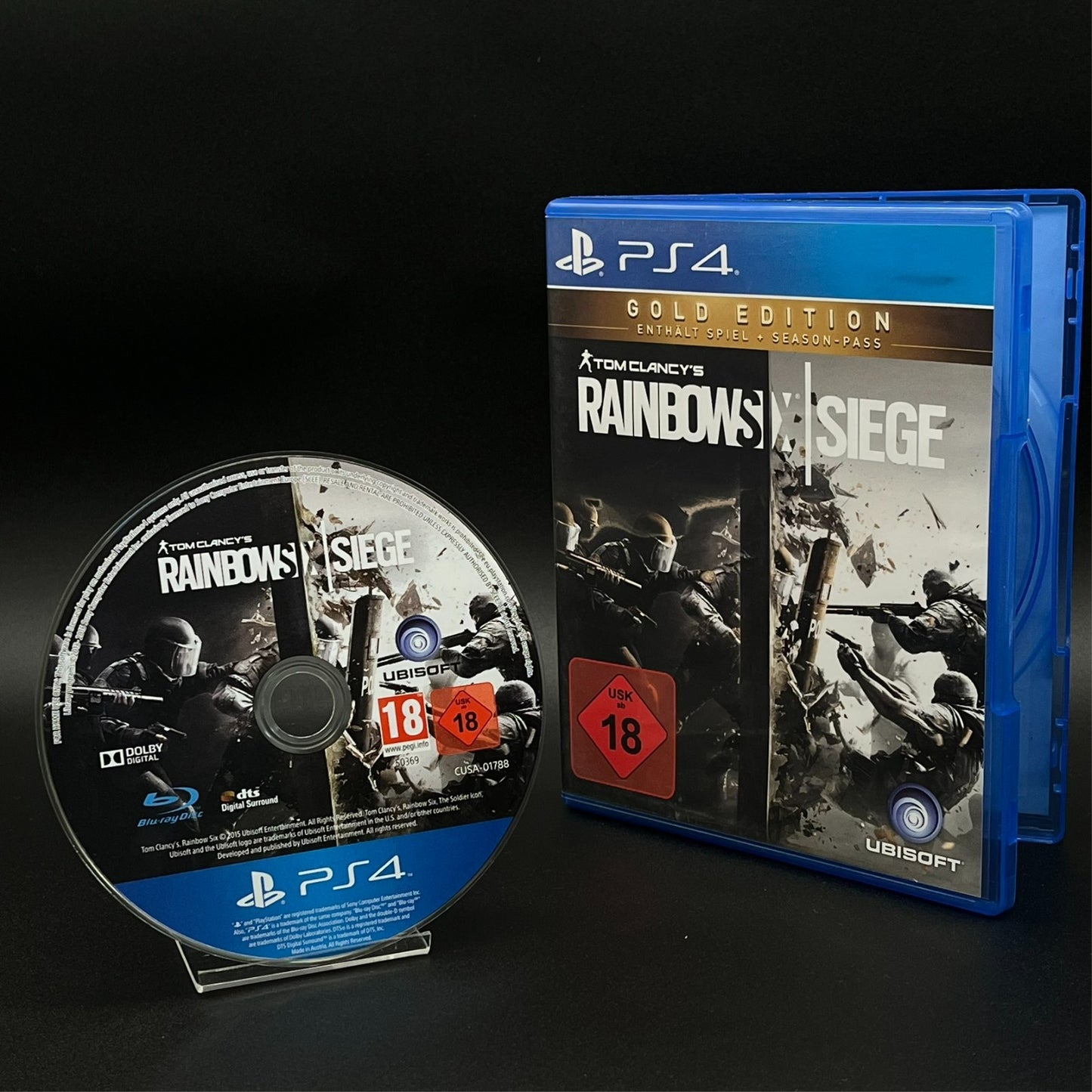 Tom Clancy's Rainbow Six Siege für PS4 – Vorderseite der Verpackung

