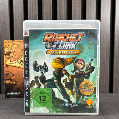 Ratchet & Clank Quest for Booty PS3 Cover Vorderseite