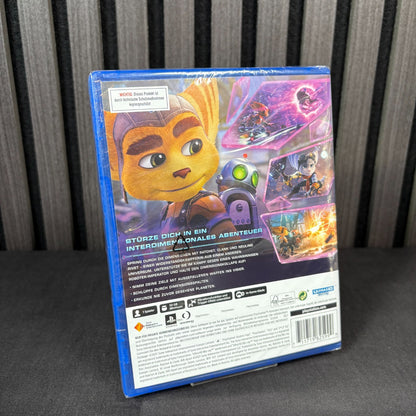 Ratchet and Clank Rift Apart PS5 Rückseite Cover neu sealed PAL