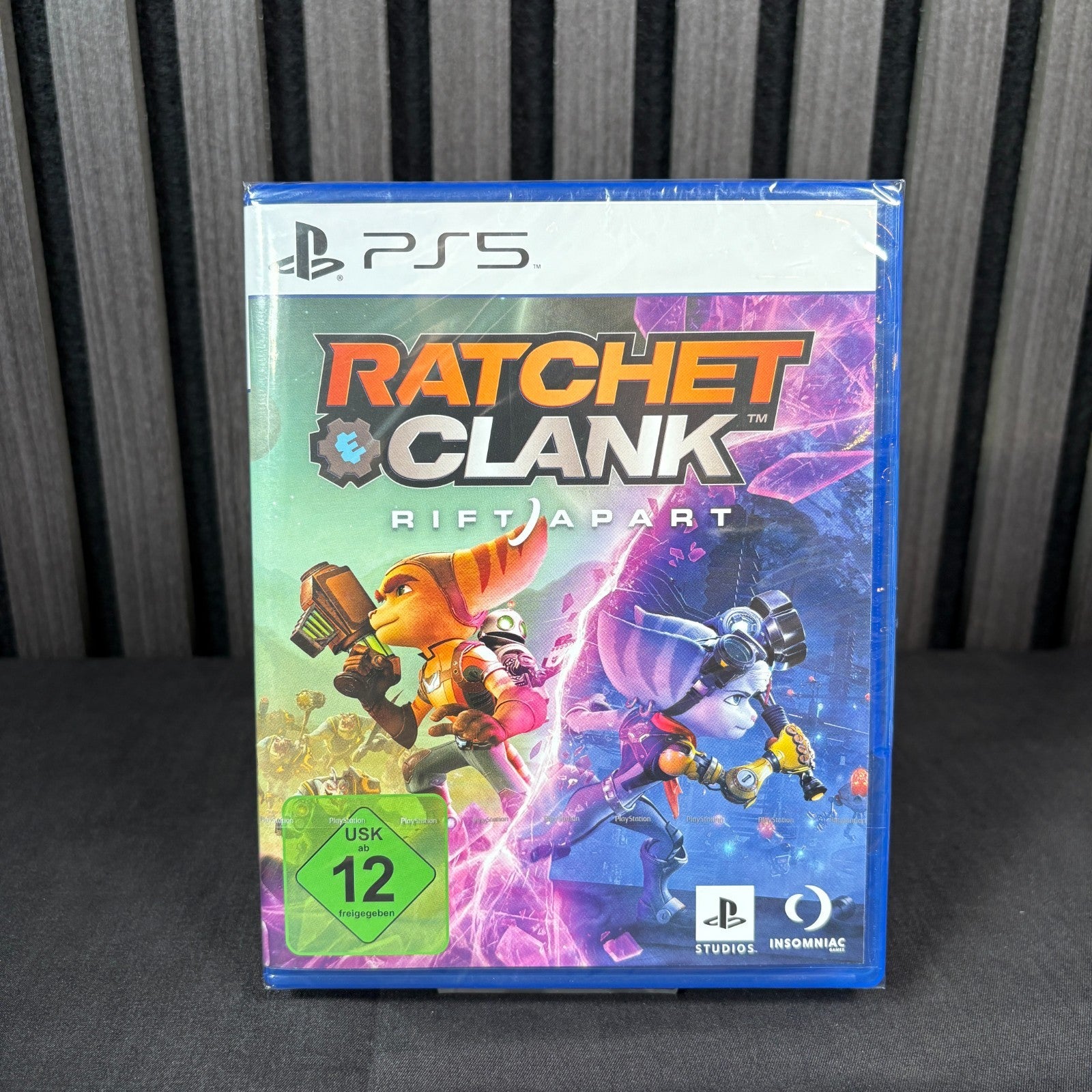 Ratchet and Clank Rift Apart PS5 Hülle Vorderseite neu versiegelt PAL