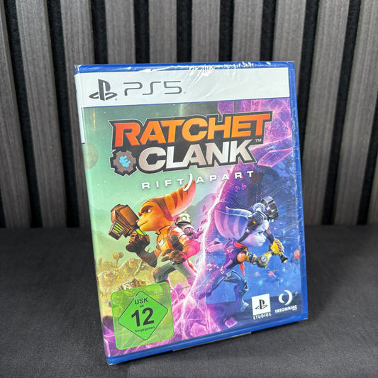 Ratchet and Clank Rift Apart PS5 Front Cover neu sealed PAL