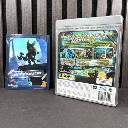 Ratchet & Clank Tools of Destruction PS3 PAL Rückseite der Originalhülle