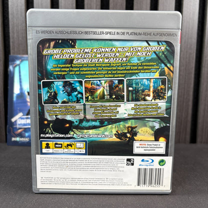 Detailansicht von Ratchet & Clank Tools of Destruction PS3 Cover und Hülle
