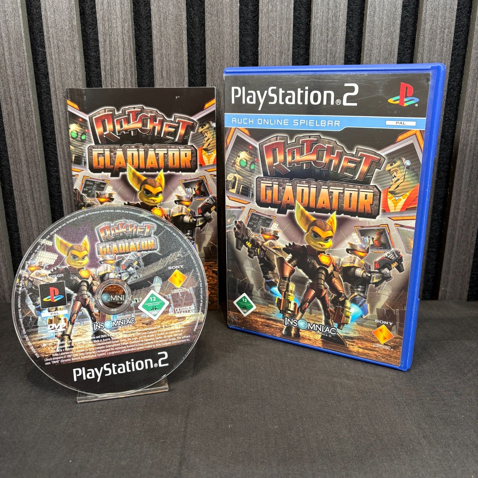 ratchet gladiator ps2 cover vorne
