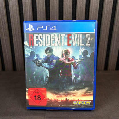 Resident Evil 2 PS4 PAL Cover Vorderseite