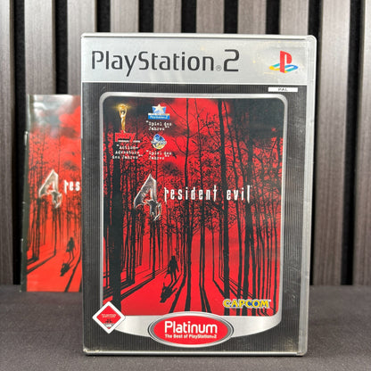 Resident Evil 4 PS2 Platinum Cover Detailansicht