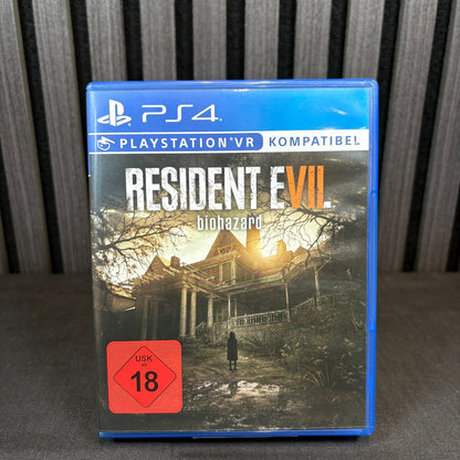 Resident Evil 7 Biohazard PS4 Cover Vorderseite Detailaufnahme