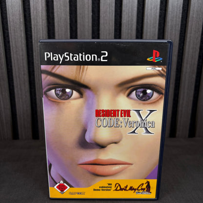 Resident Evil Code Veronica X PS2 Cover Vorderseite Capcom