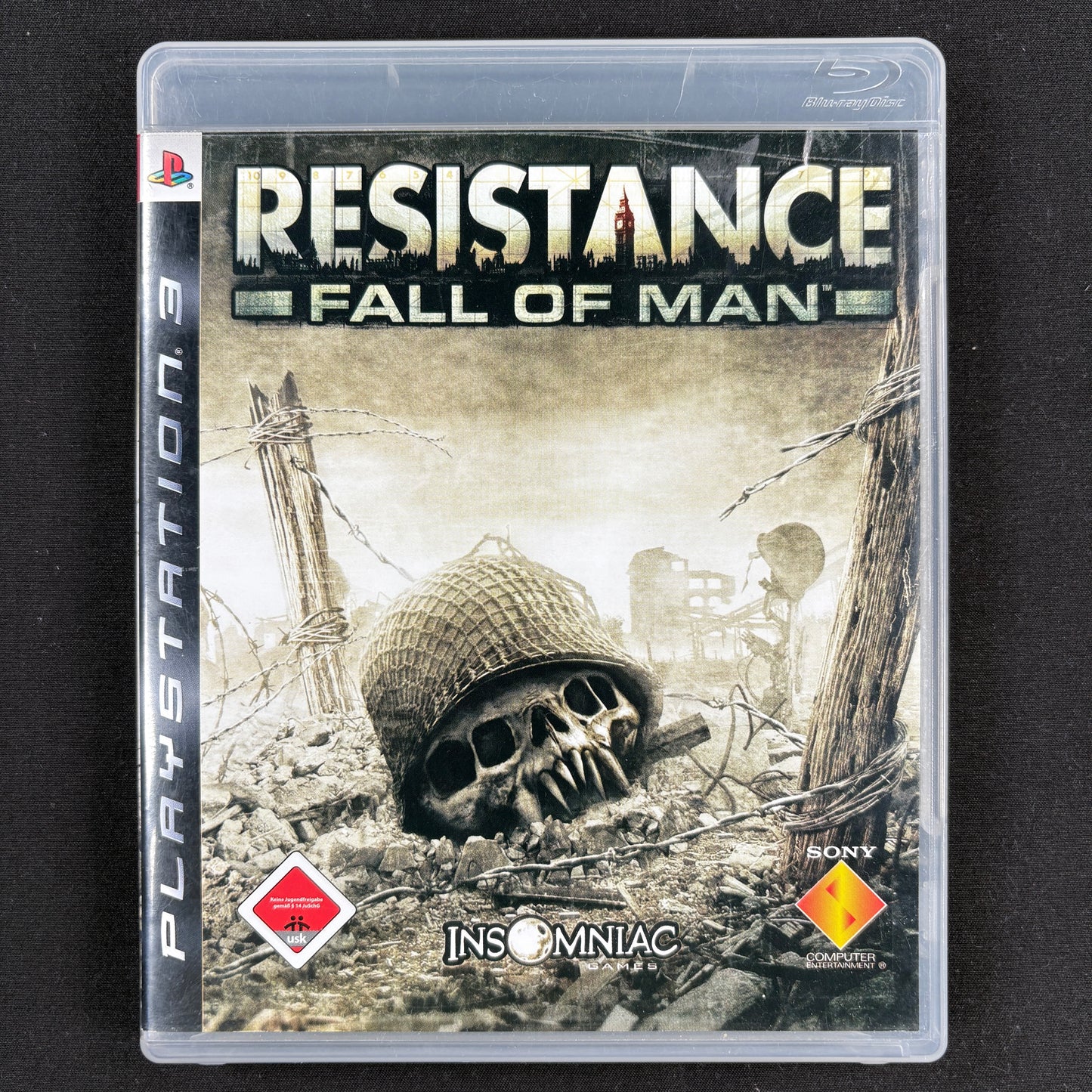 Resistance Fall of Man für PlayStation 3 PAL deutsche Ausgabe – Vorderseite