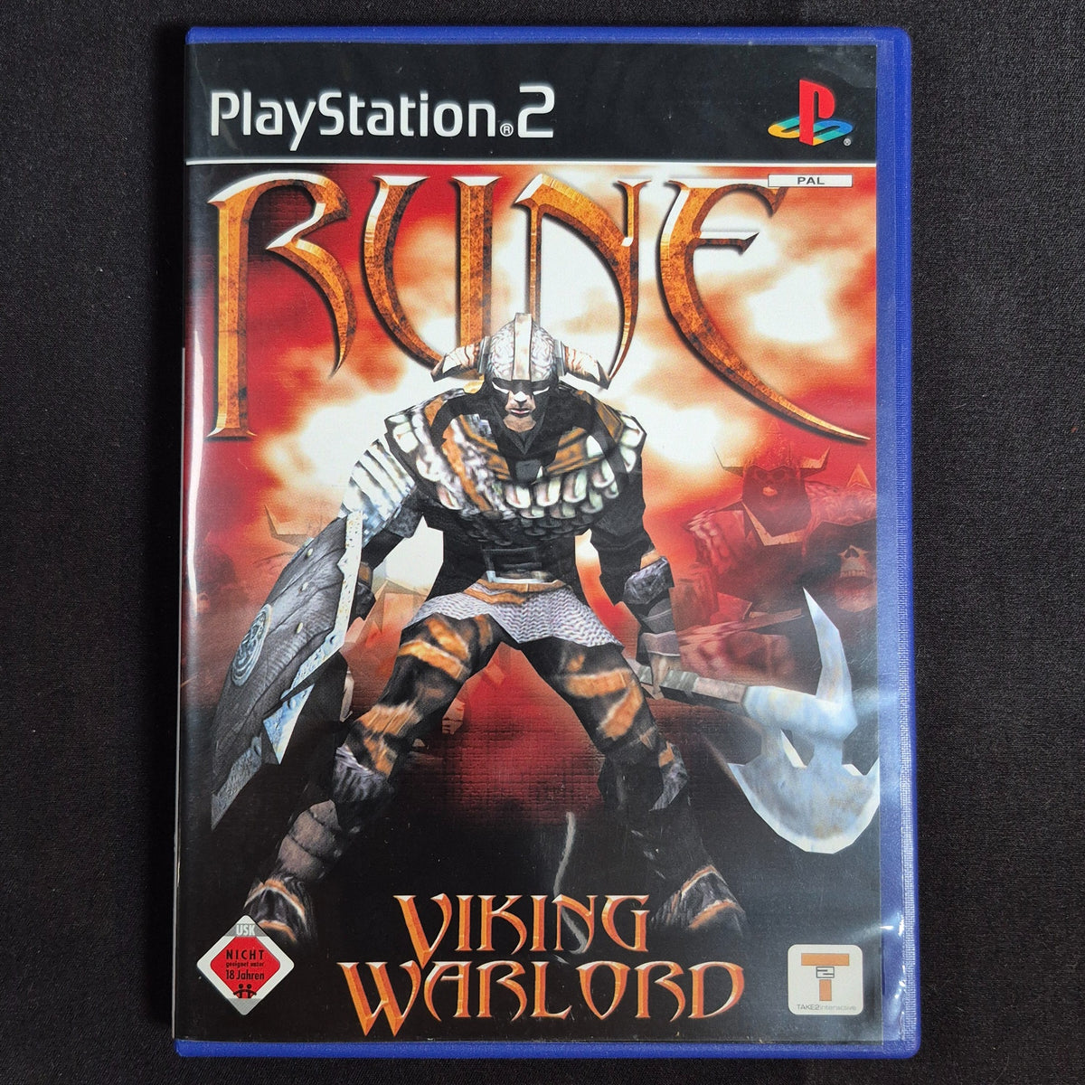Rune Viking Warlord – PlayStation 2 – Deutsch – Zustand Gut – Vorderseite – NEVO Store