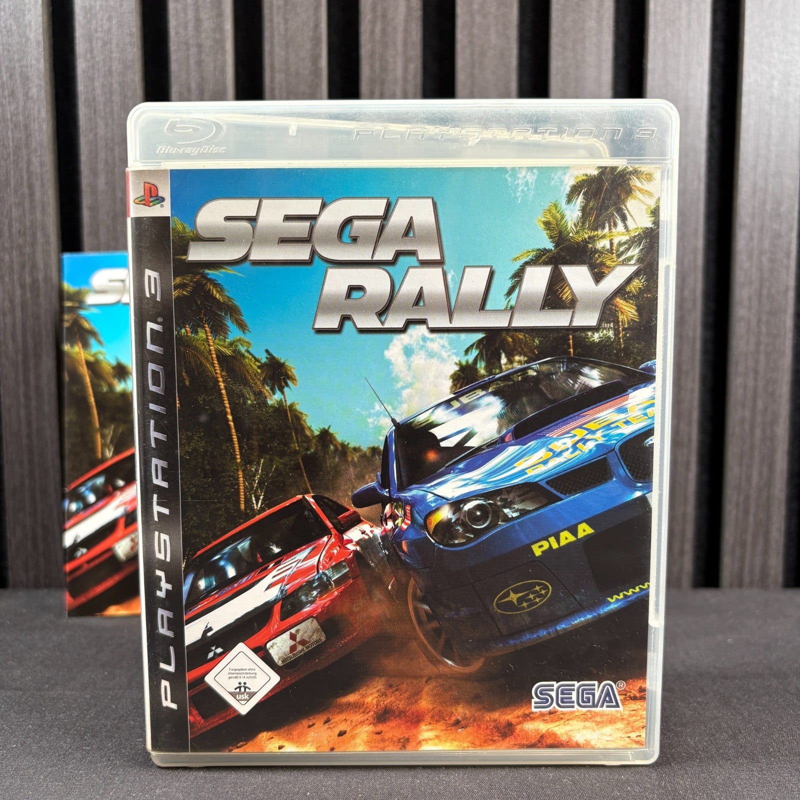 SEGA Rally PS3 Cover Vorderseite