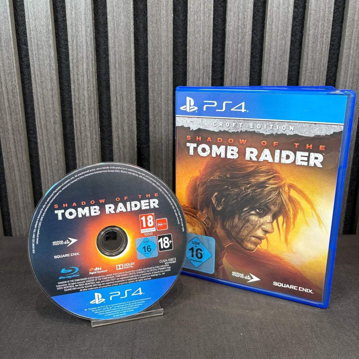 Shadow of the Tomb Raider Croft Edition PS4 Frontansicht