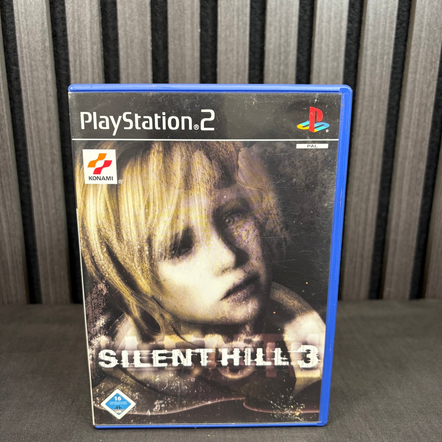 Silent Hill 3 PS2 Cover Rückseite Inlay Konami