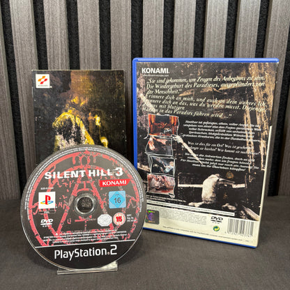Silent Hill 3 PS2 CIB komplett Rückansicht