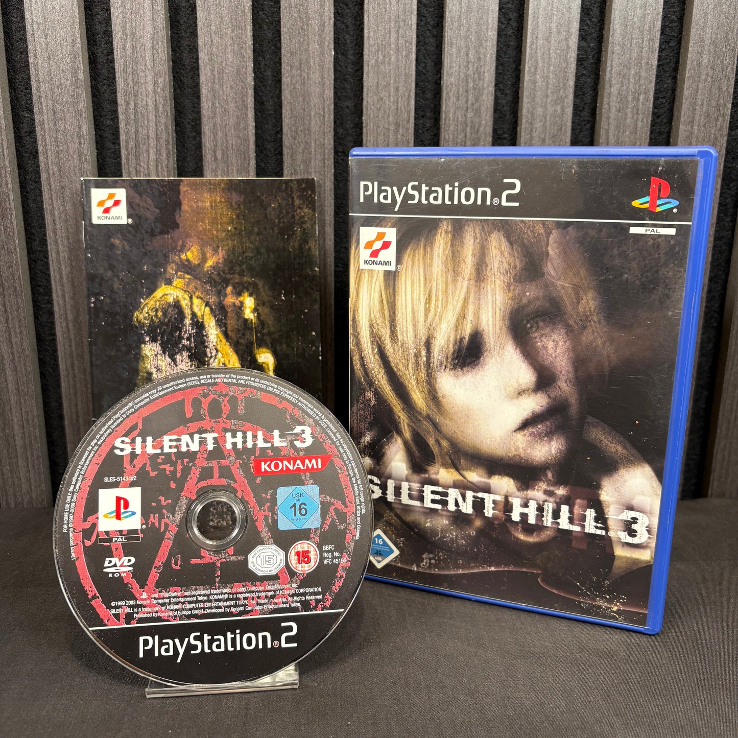 Silent Hill 3 PS2 CIB komplett Vorderansicht PAL Konami