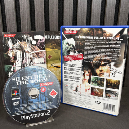 Silent Hill 4 The Room PS2 CIB komplett Rückansicht