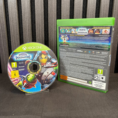 Skylanders Imaginators Xbox One PAL Spiel Rückseite mit Beschreibung