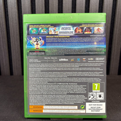 Skylanders Imaginators Xbox One PAL Cover Rückseite Detailansicht sehr gut