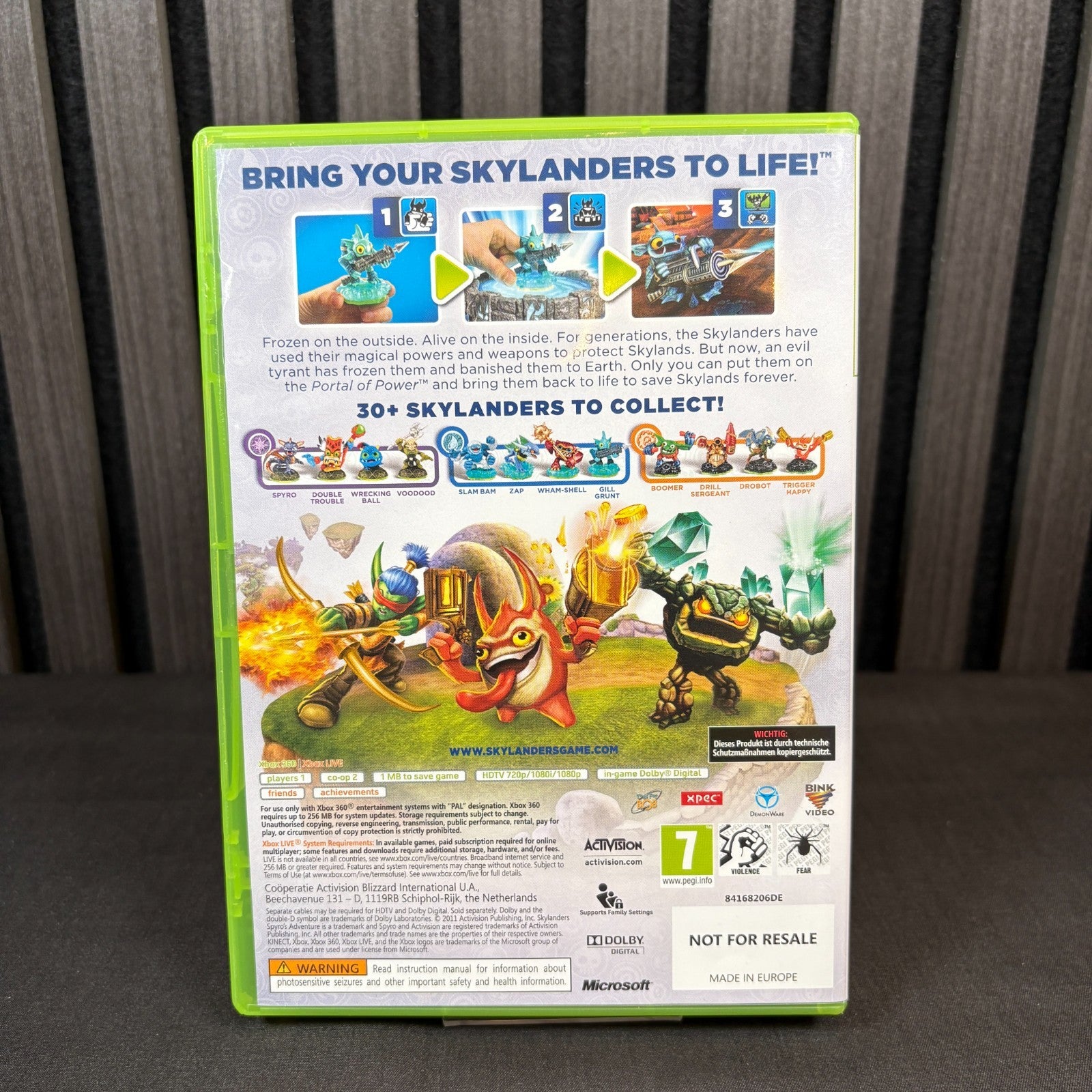 Geöffnete Hülle mit Disc und Anleitung komplett CIB