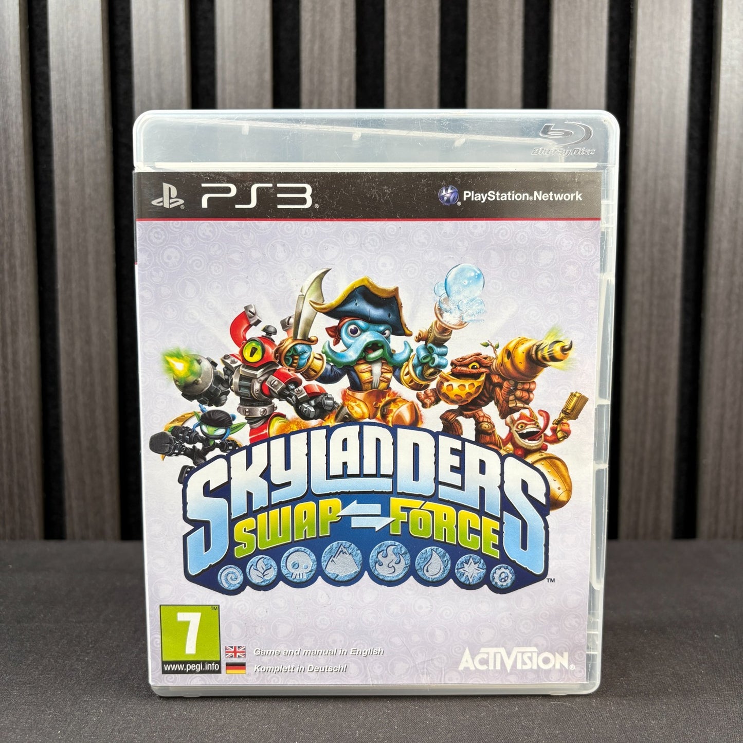 Skylanders Swap Force PS3 Cover Detailansicht