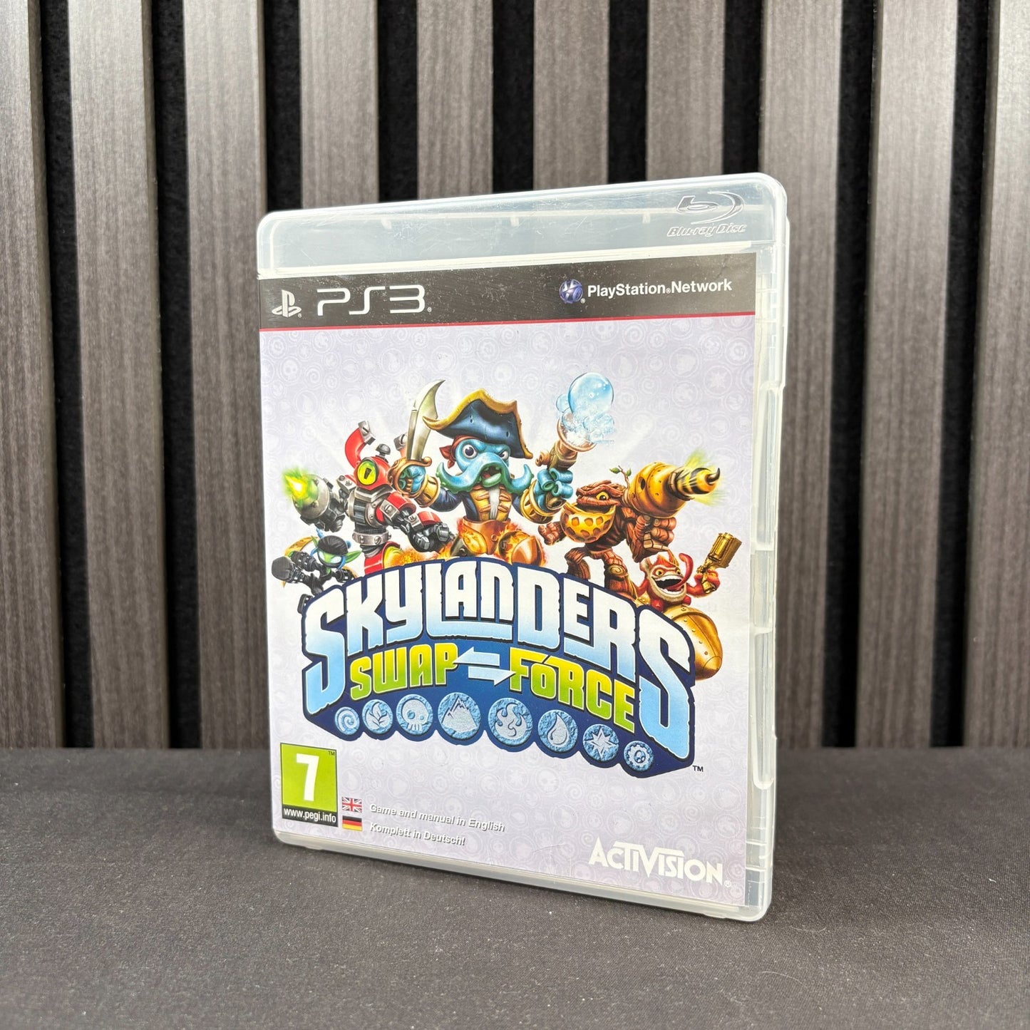 Skylanders Swap Force PS3 Hülle Vorderseite