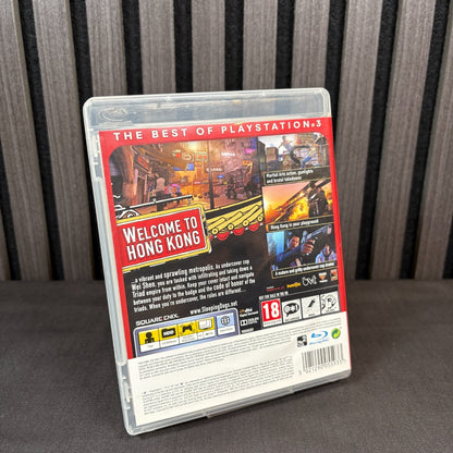 Sleeping Dogs PS3 Rückseite