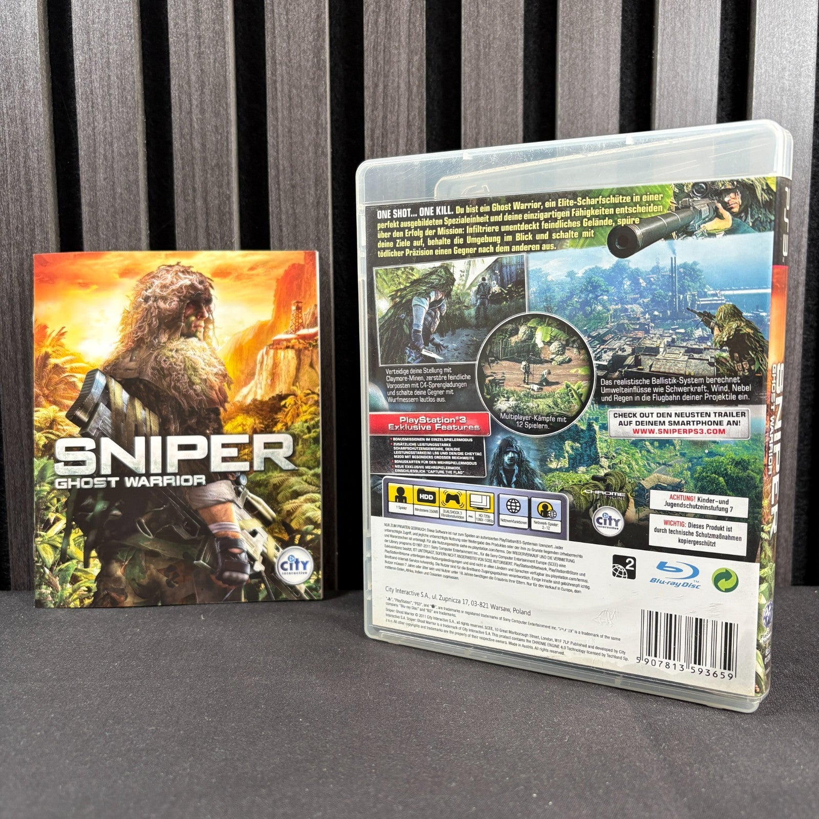Sniper Ghost Warrior PS3 Rückseite