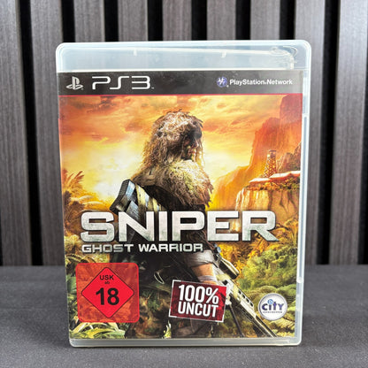 Sniper Ghost Warrior PS3 Cover Vorderseite