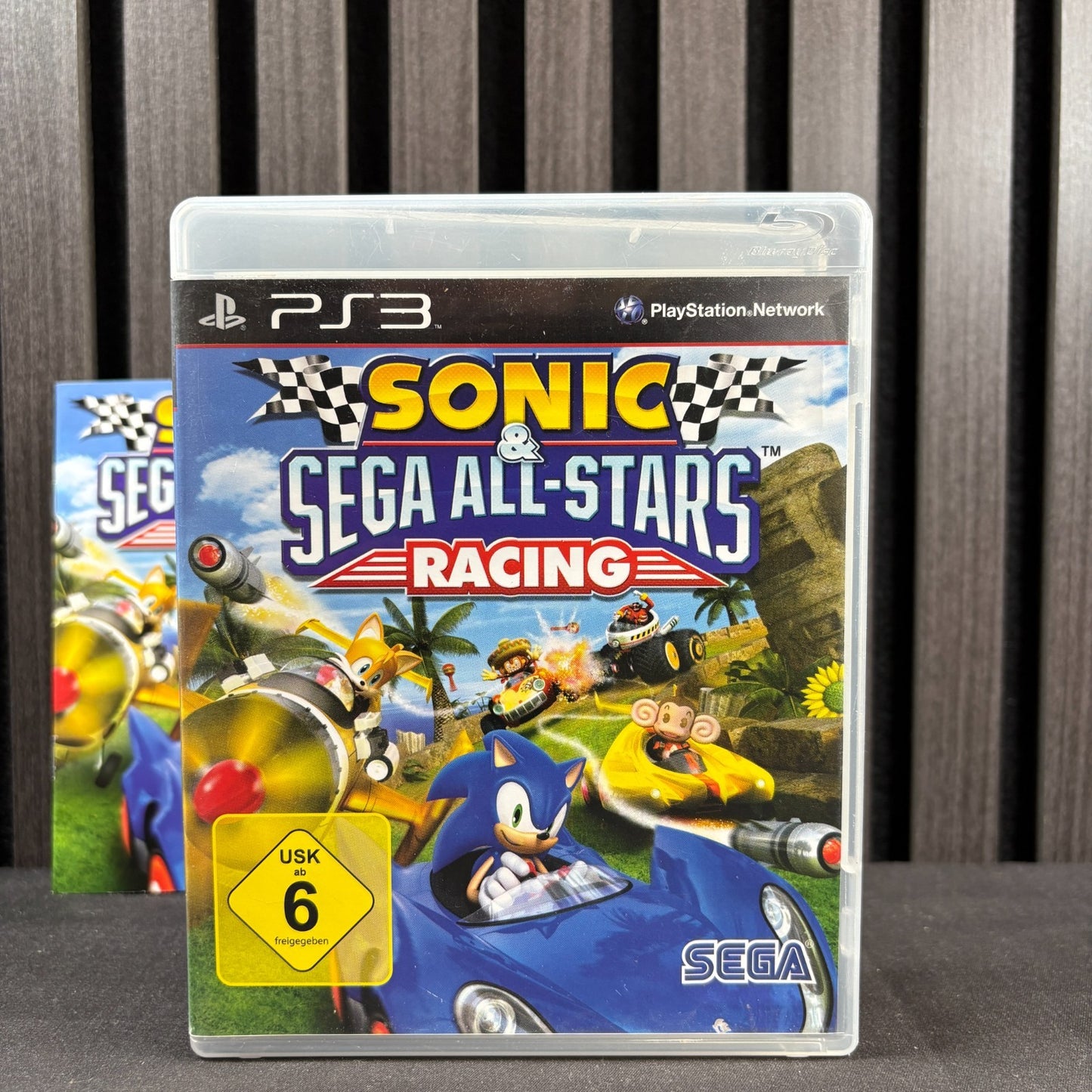 Sonic & Sega All-Stars Racing PS3 Cover Vorderseite
