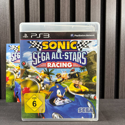 Sonic & Sega All-Stars Racing PS3 Cover Vorderseite