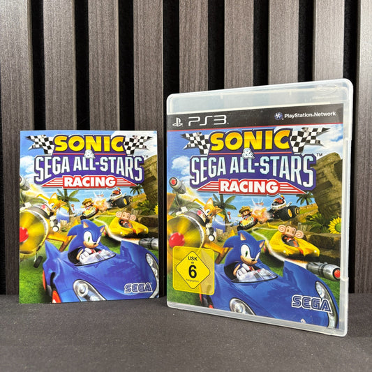 Sonic & Sega All-Stars Racing PS3 Vorderseite