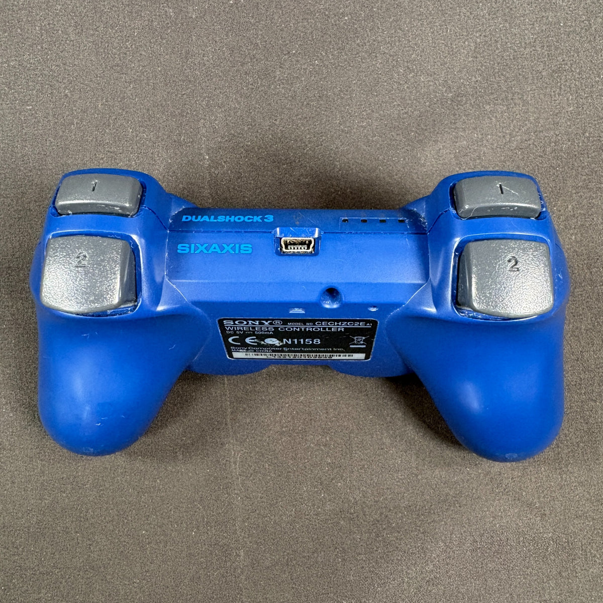 Original Sony DualShock 3 Controller – Blau für PS3 – Produktfoto 3