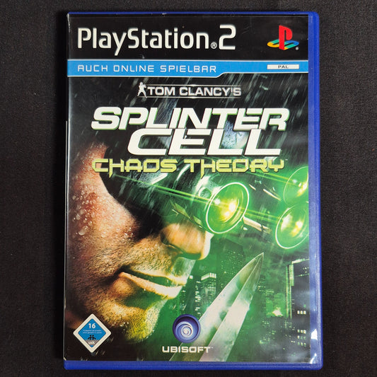 Tom Clancy's Splinter Cell Chaos Theory – PlayStation 2 – Deutsch – Zustand Gut – Vorderseite – NEVO Store