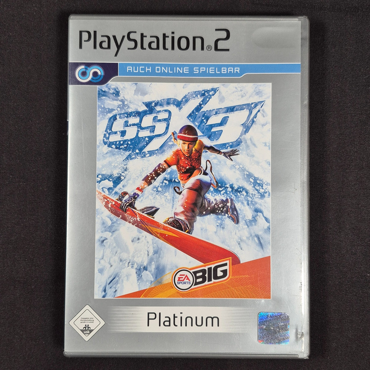 SSX 3 - Platinum – Sony PlayStation 2 – Deutsch; weitere Sprachen laut Verpackung – Zustand Gut – Vorderseite – NEVO Store
