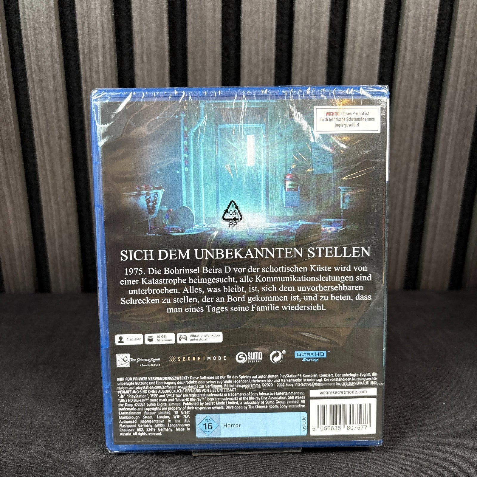 Still Wakes the Deep PS5 Hülle Rückseite neu versiegelt PAL