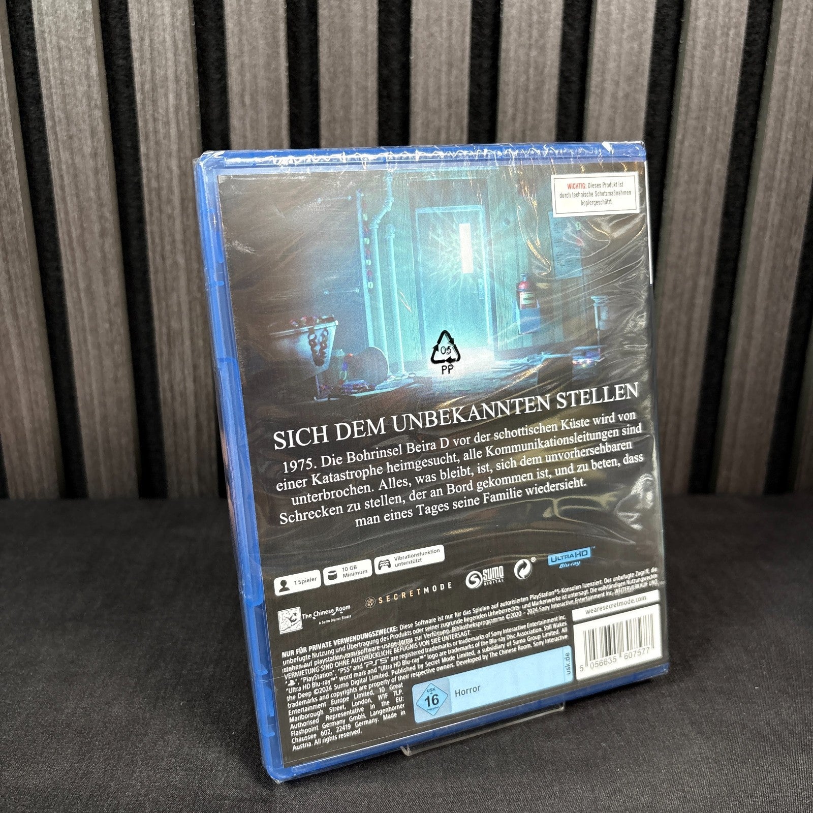 Still Wakes the Deep PS5 Rückseite Cover neu sealed PAL