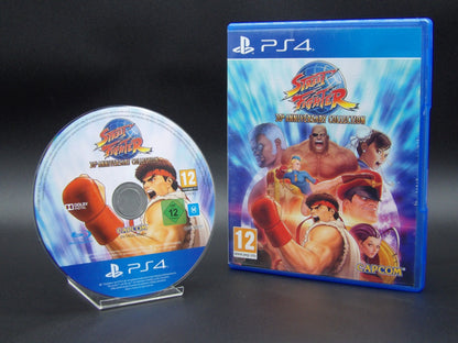 Street Fighter 30th Anniversary Collection PS4 Vorderansicht Gebraucht Sehr gut