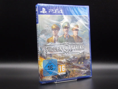 Sudden Strike 4 PS4 Cover Vorderseite