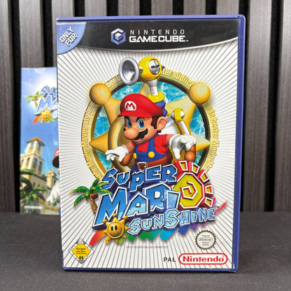 Super Mario Sunshine Nintendo GameCube Cover Vorderseite