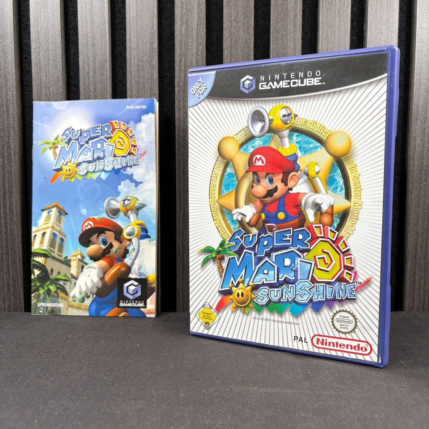 Super Mario Sunshine Nintendo GameCube Vorderseite
