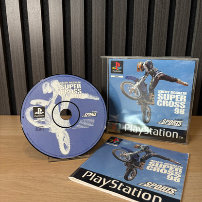 Jeremy McGrath Supercross 98 | PS1 | Spiel gebraucht in OVP | CiB | geprüft