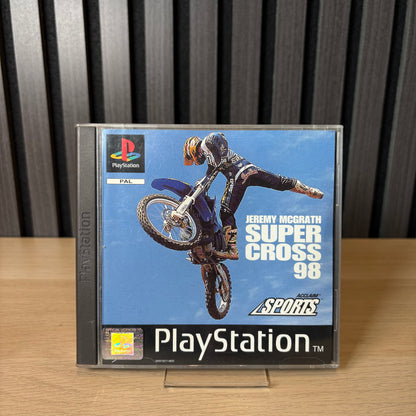 Jeremy McGrath Supercross 98 | PS1 | Spiel gebraucht in OVP | CiB | geprüft