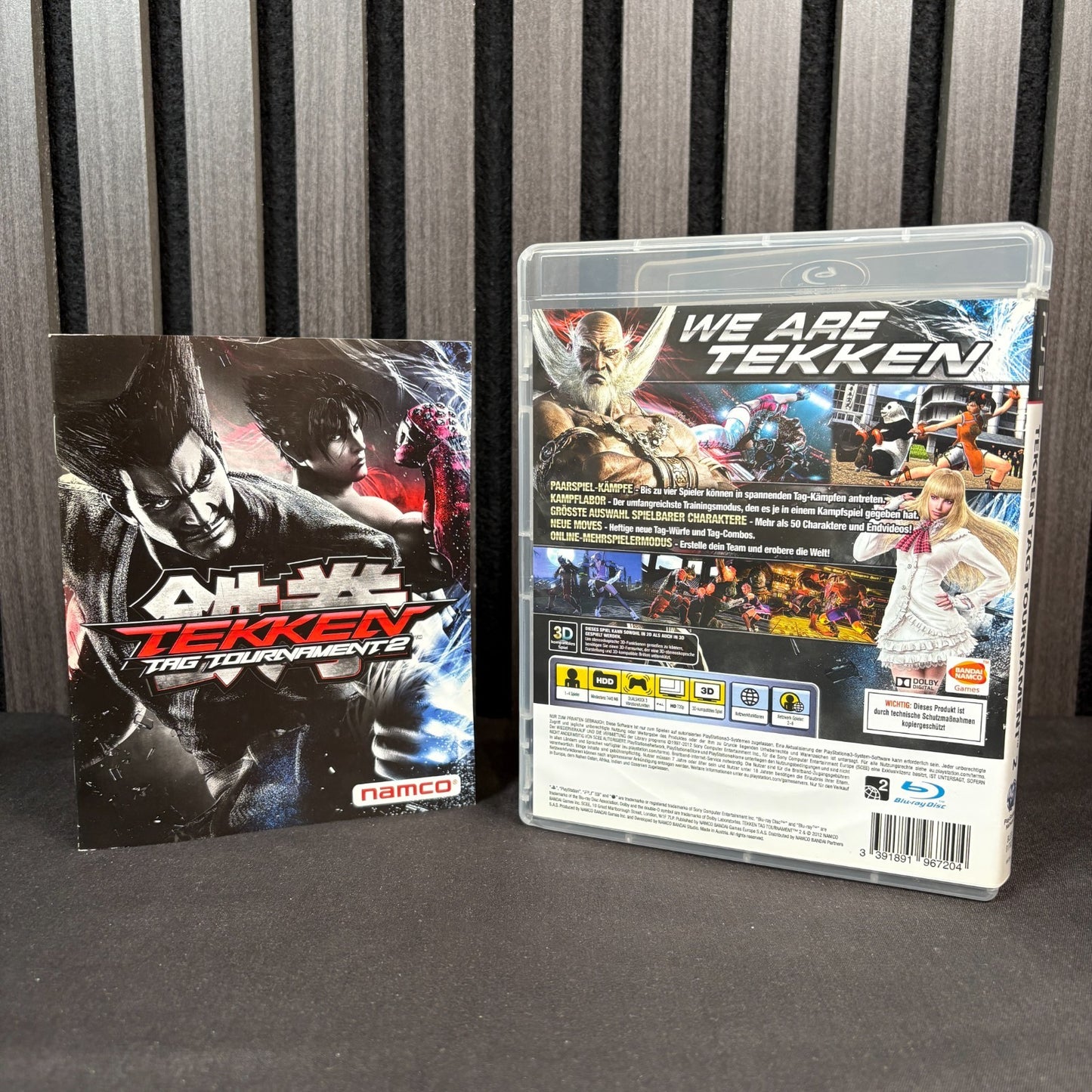 Tekken Tag Tournament 2 PS3 Cover Rückseite